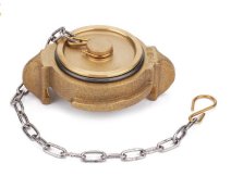Blank cap with chain,  NAKAJIMA DN40, brass
