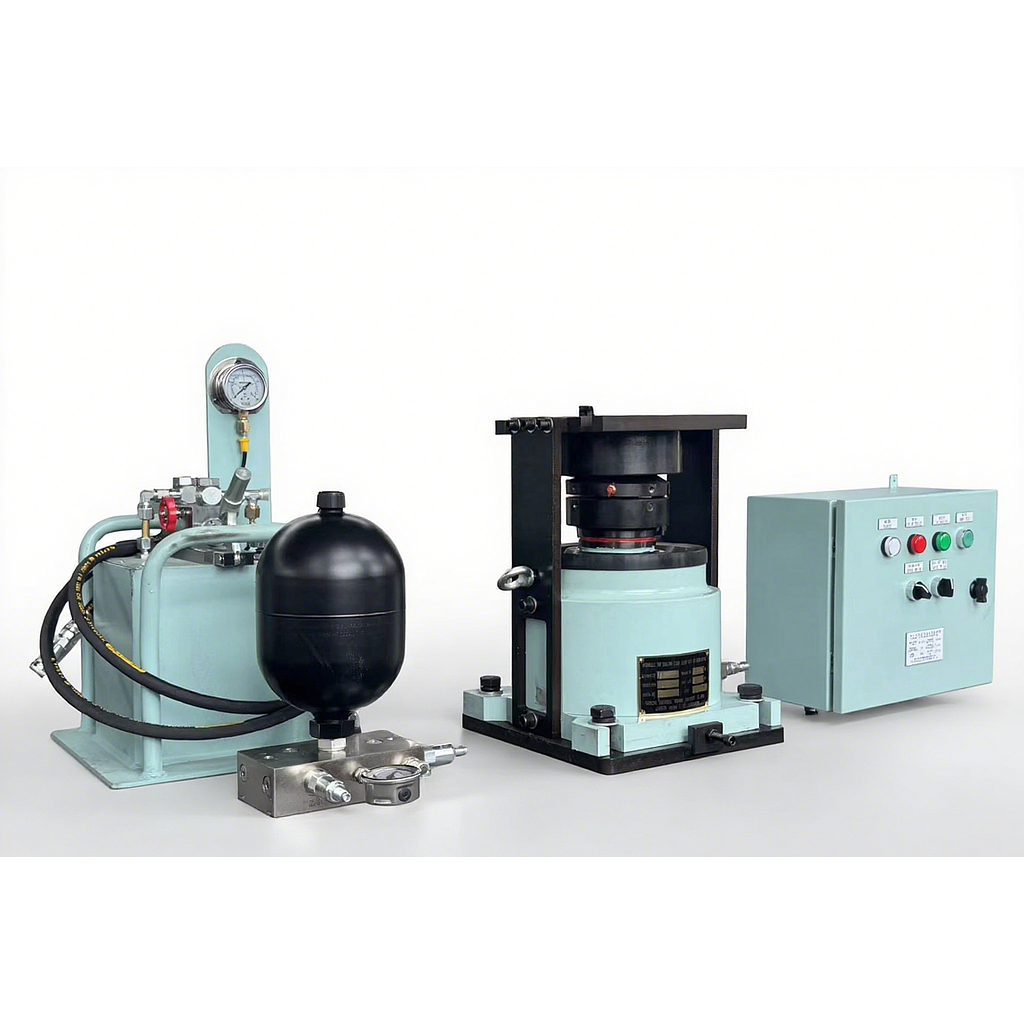 曼机单作用液压顶撑-4机 